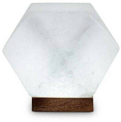 LED salt lamp White Line Diamond, USB Lampade & Lampadari